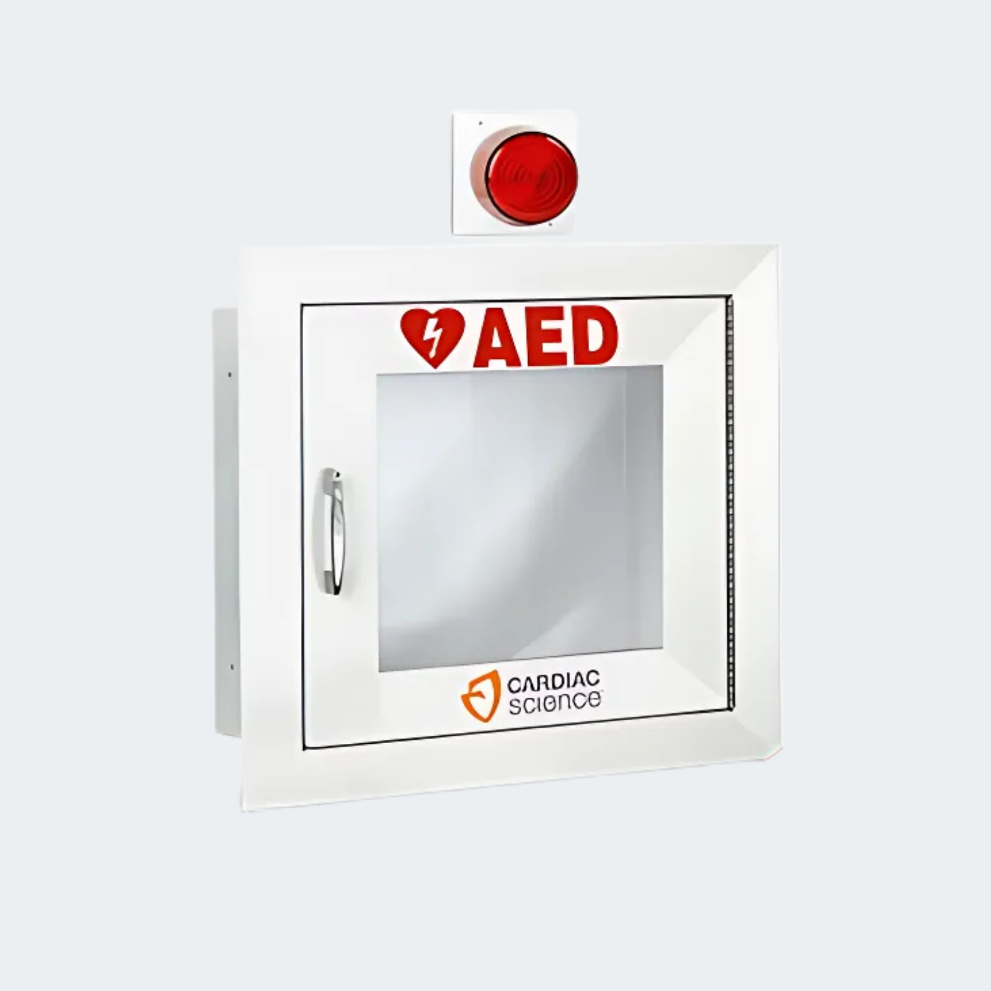 Cardiac Science Standard Size AED Cabinet with Audible Alarm and Strobe Light, (50-00395-30)