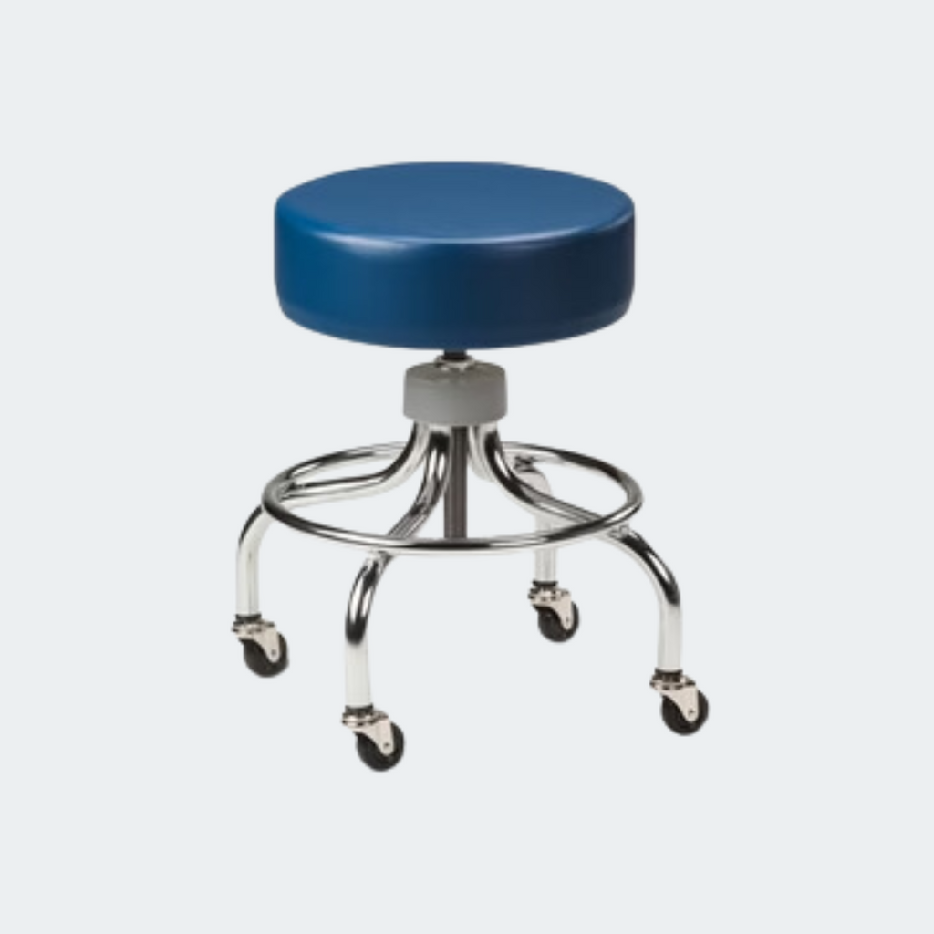 Chrome Base Stool