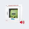 ZOLL AED Plus OEM 9" Deep Metal Surface Mount Cabinet with Alarm 8000-0855