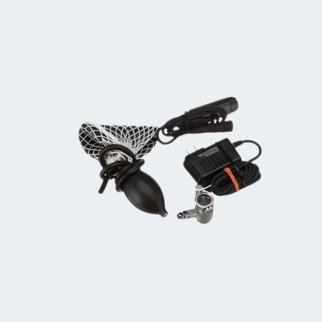Complete Illumination System includes Fiber Optic Light Head, Light Handle, Transformer & Insufflation Bulb 