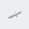 Connector, 5/32", Barb to Bayonet, Male, 10/pk