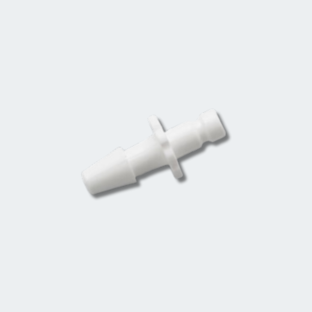 Connector, 5/32", Barb to Bayonet, Male, 10/pk