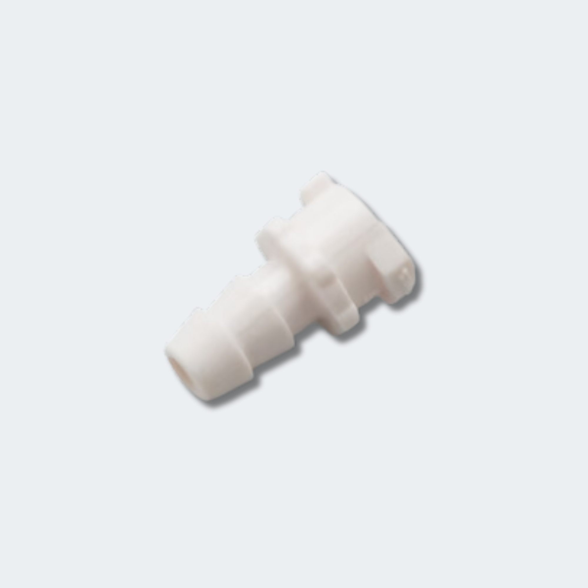 Connector, 5/32", Barb to Subminiature, Female