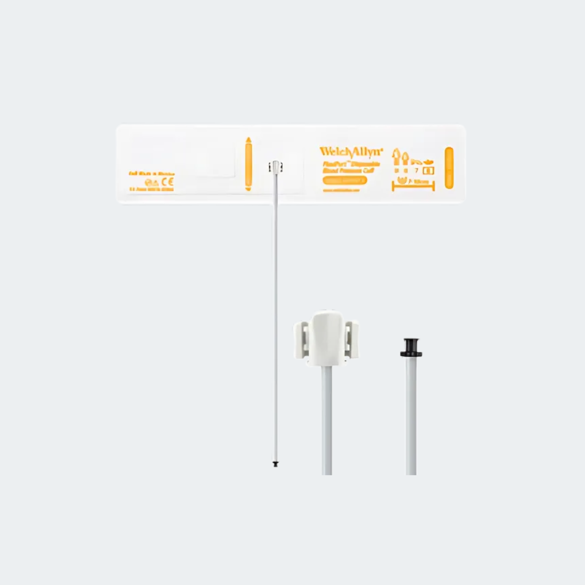 Cuff, Soft, Tri-Purpose Connector, 1-Tube, Small Infant, 20/pk