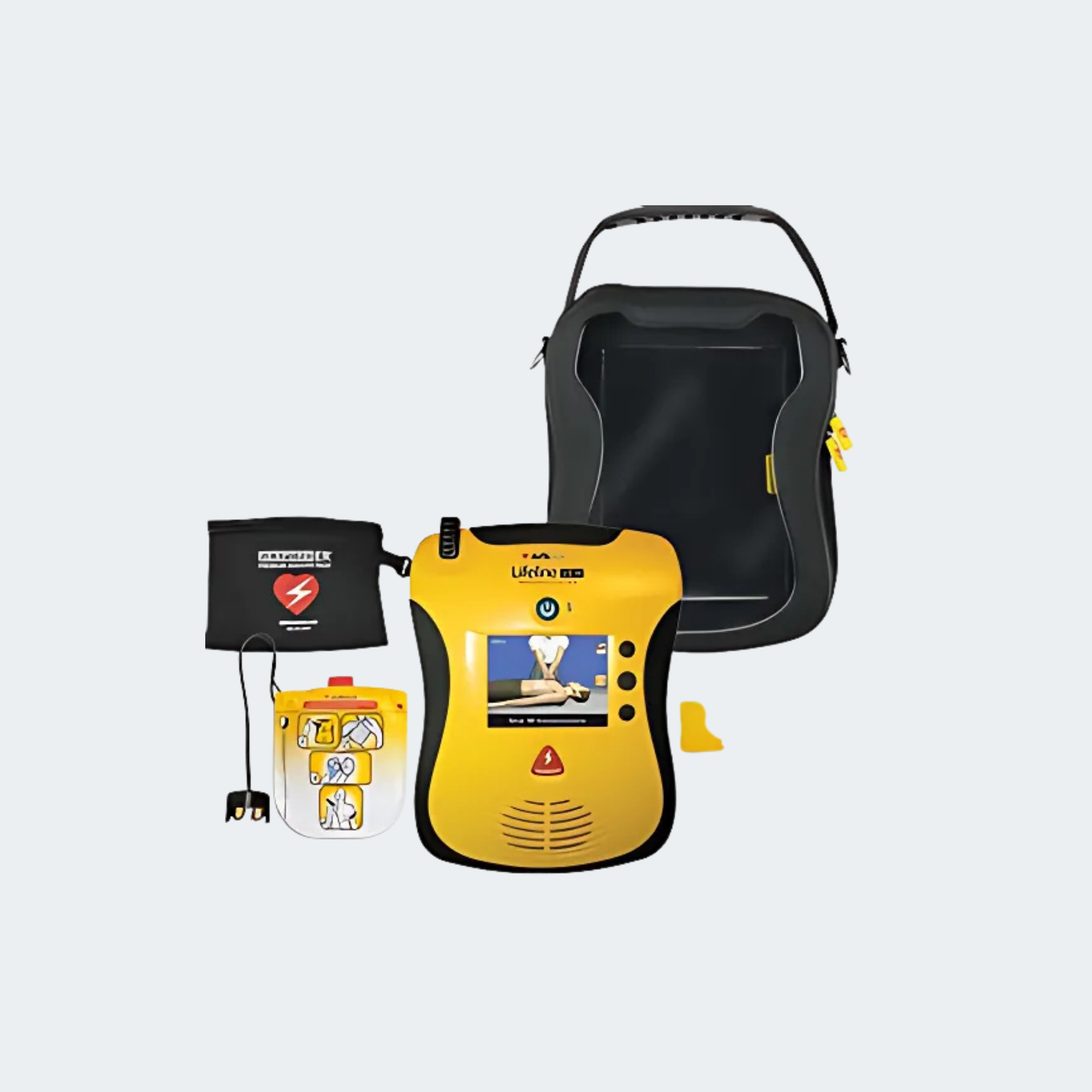 Defibtech Aviation VIEW/ECG AEDs DCF-A2313EN W/Extras
