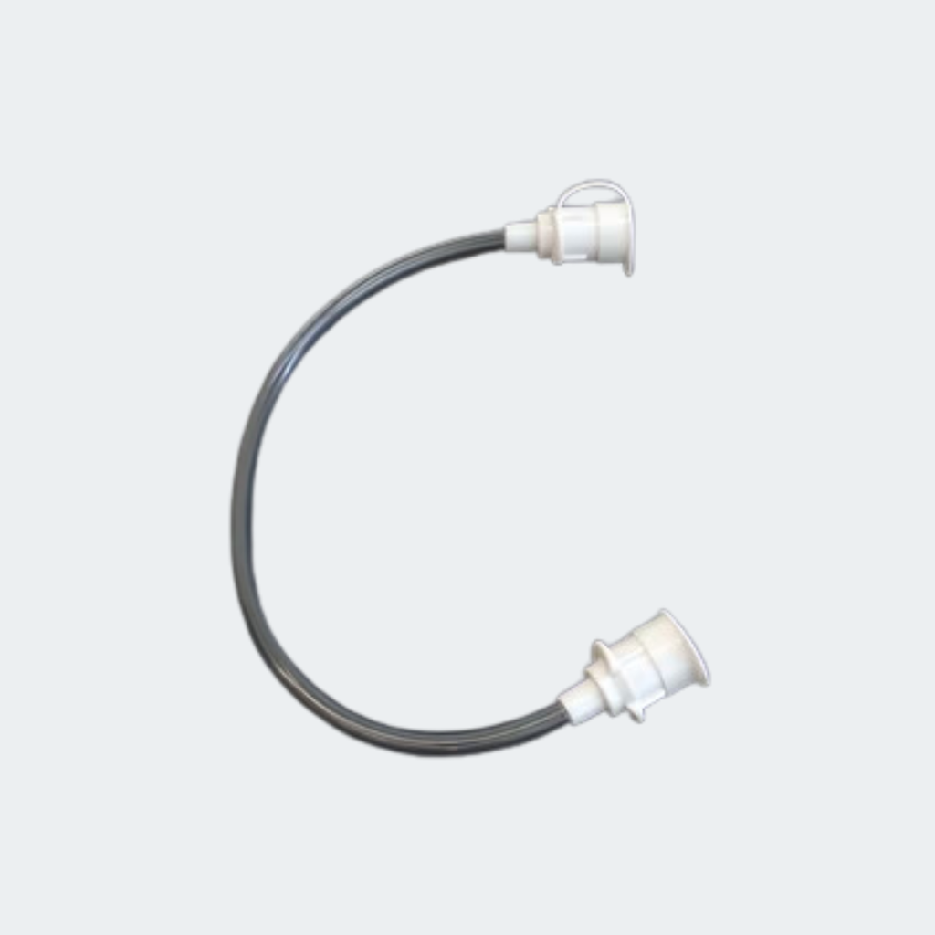 Disposable Dialysate Lines—Straight Line Configuration