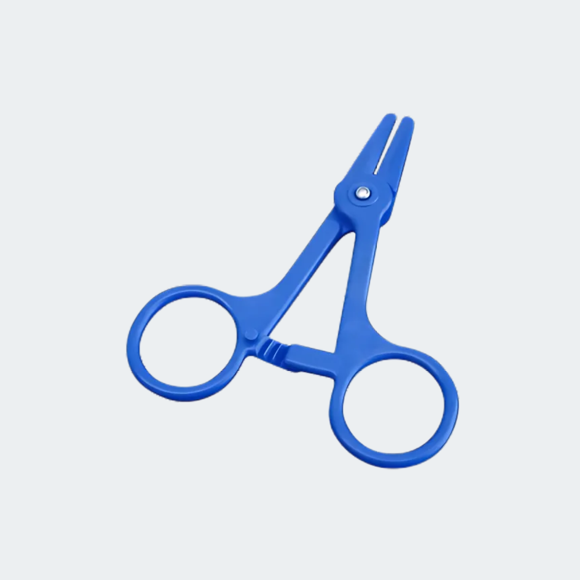 Disposable Tube Occluding Forceps Dark Blue