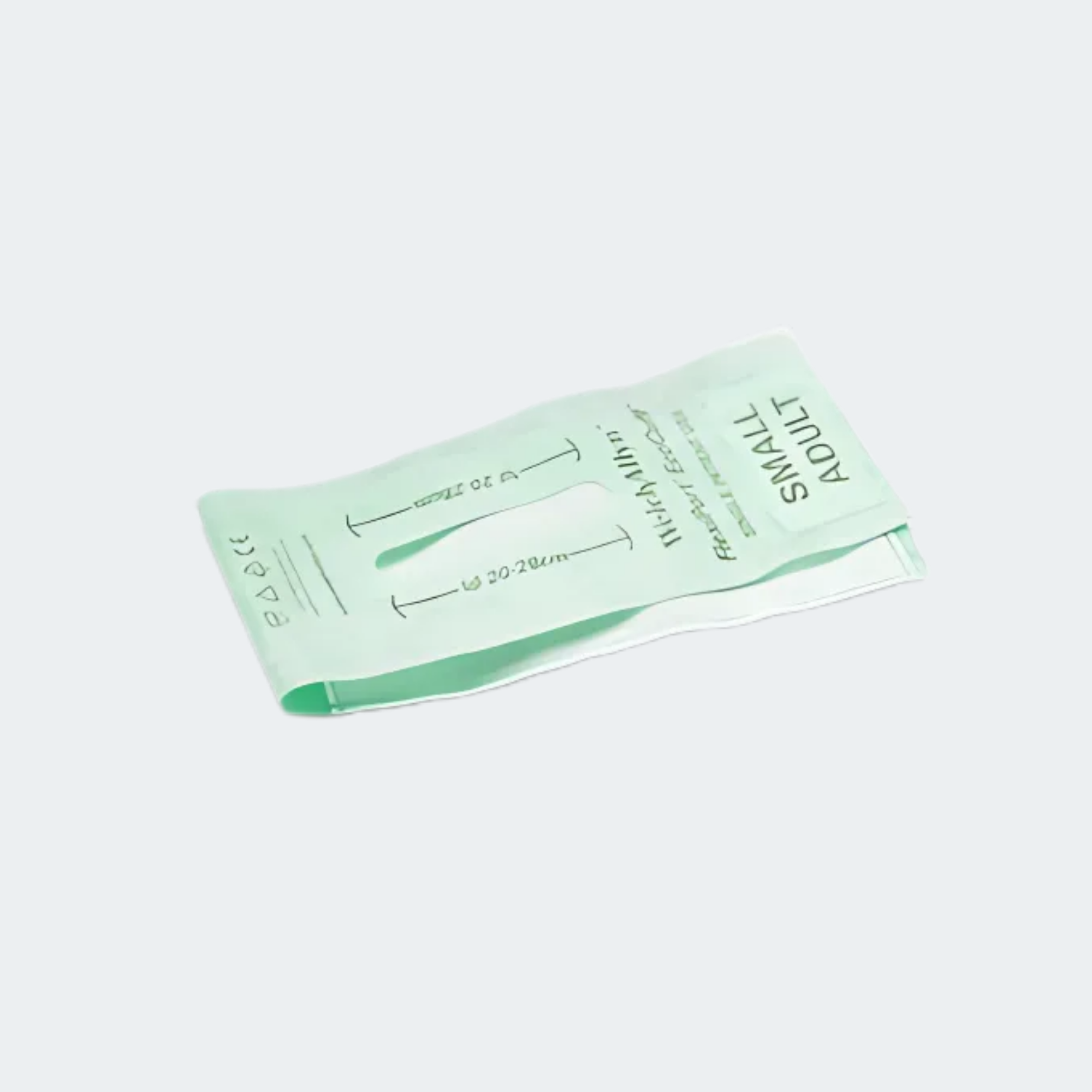 Welch Allyn FlexiPort ECO Blood Pressure Cuff; Size-10 Small Adult, Single-Patient Use, No Tubes or Connectors; Qty. 100; Cuff Range 20-28 CM