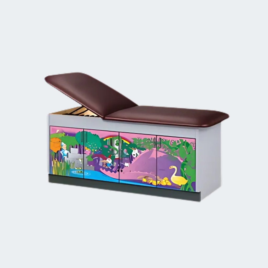 A few minutes can seem like hours to a child waiting for the doctor or nurse to come into the exam room. Entertain the young patient with a Clinton Discover Series Treatment Table while he or she waits.