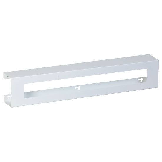 Triple Horizontal, White Steel Glove Box Holder