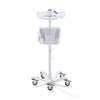 Mobile Stand w/ Accessory Cable Management Storage Bins for Connex Vital Signs Monitor