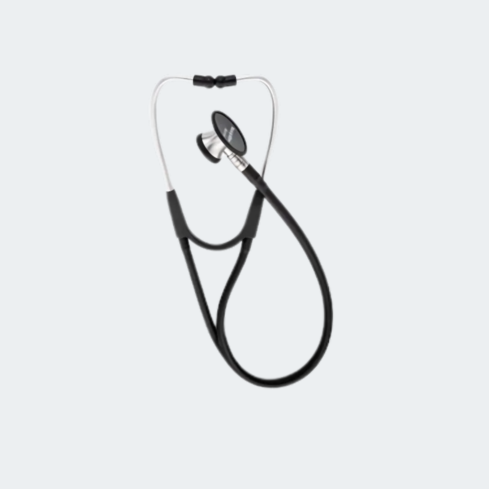 Harvey Deluxe Double Head Stethoscope, Black, 28"