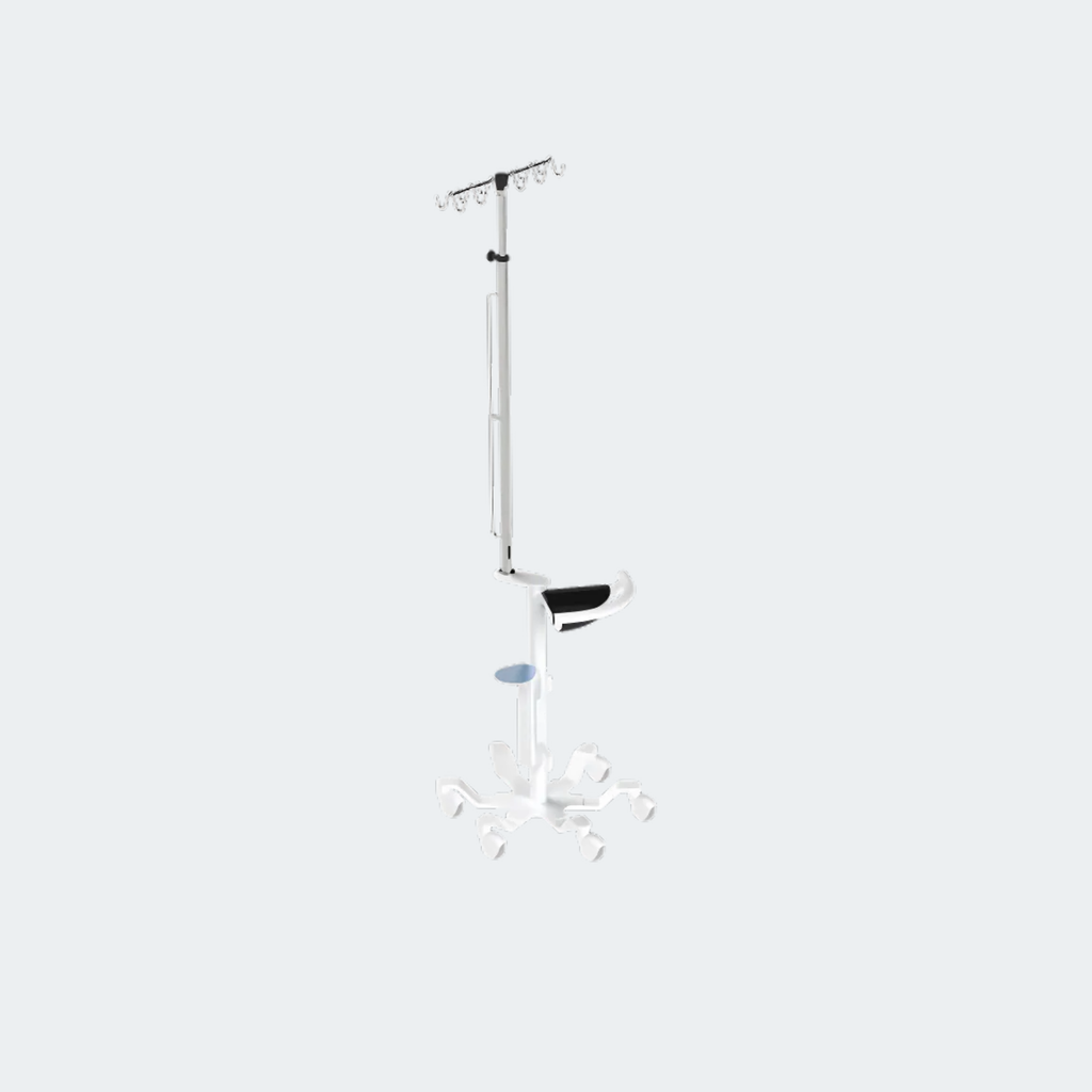 Designed for Safety and Stability
25-inch diameter six-leg steel laser base
Stainless Steel Off-Set Center-G mount pole for optimum Stability