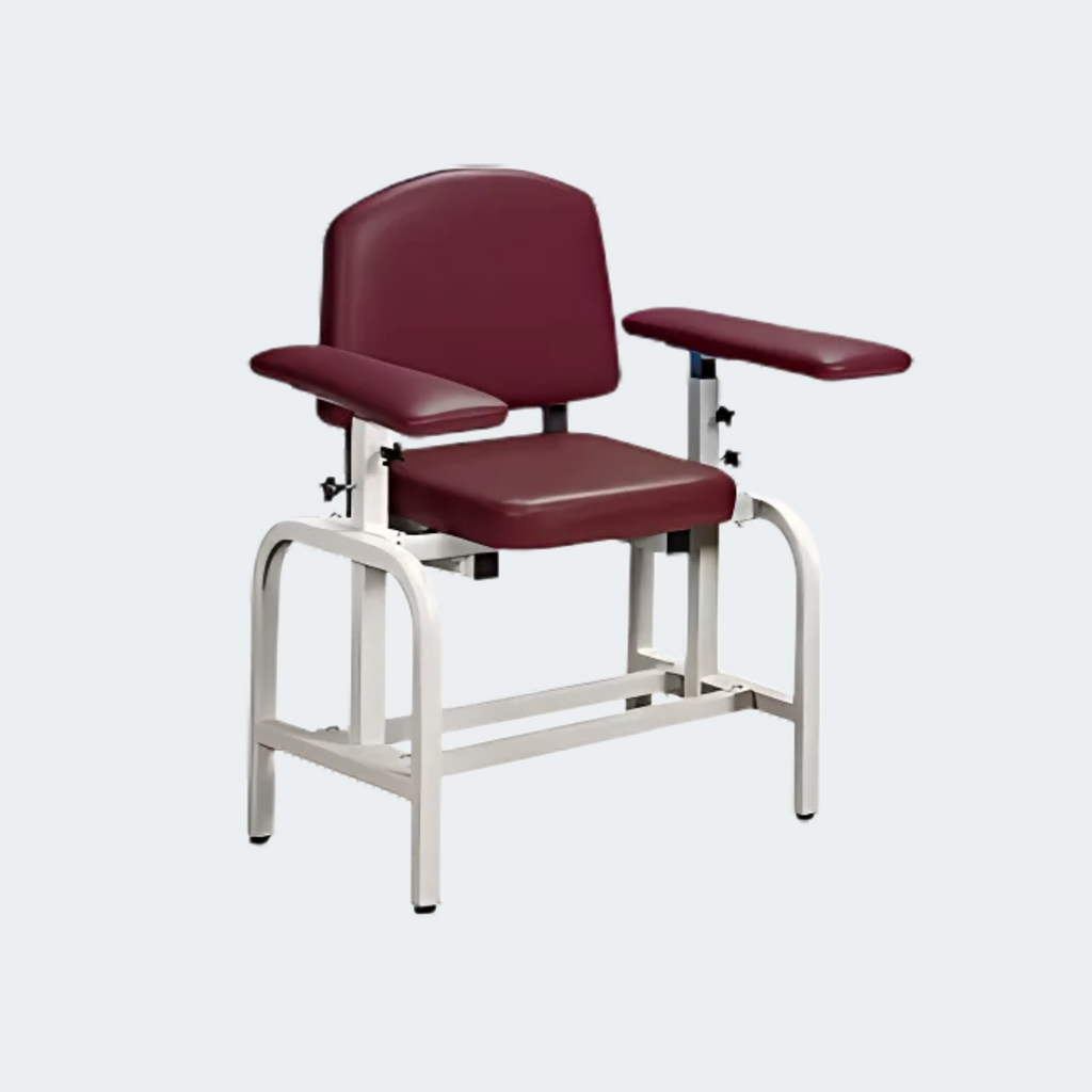Lab X Series, Blood Drawing Chair with Straight Padded Arms