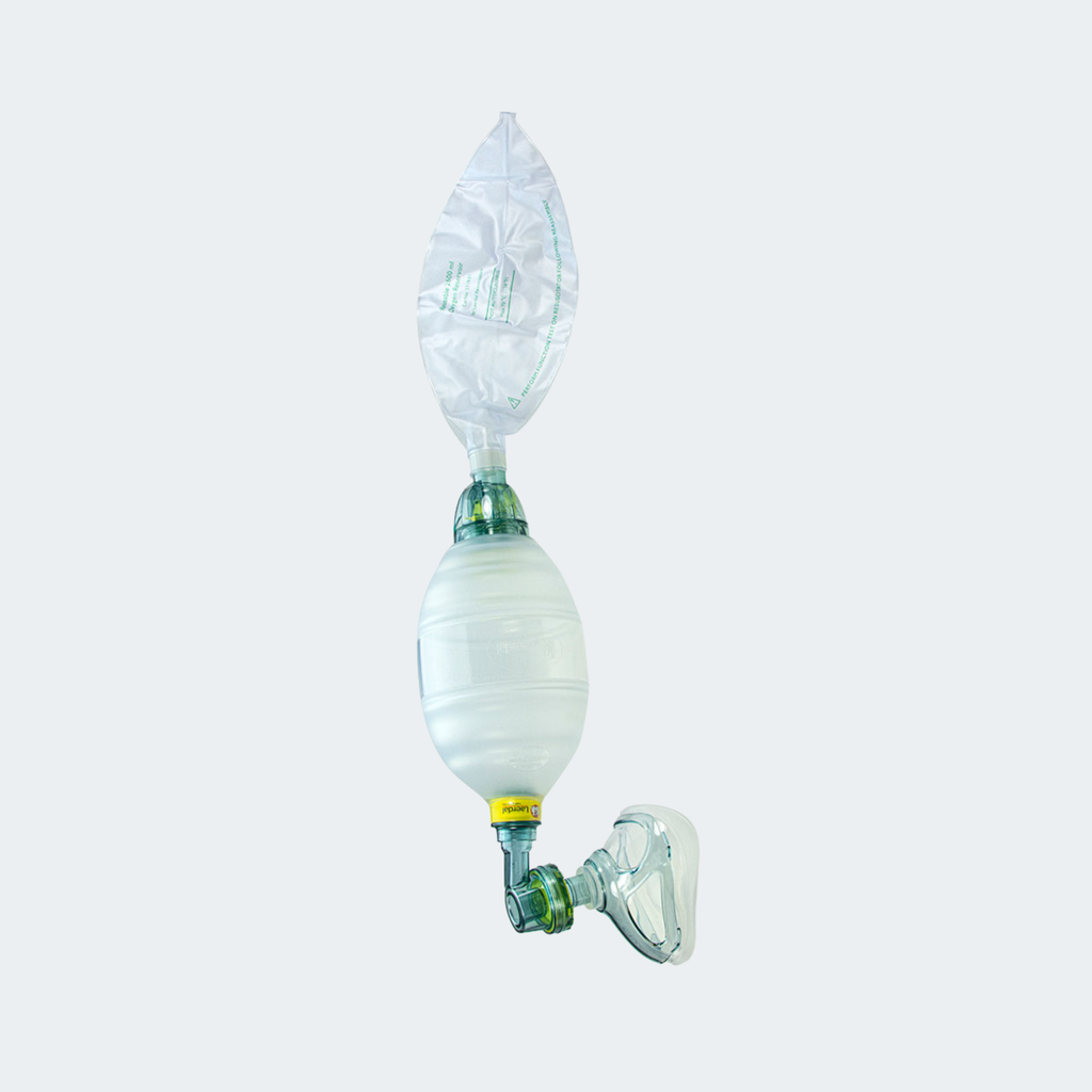 Laerdal LSR Adult Reusable Resuscitator Complete with Compact Carry Case Part #: 87005333
