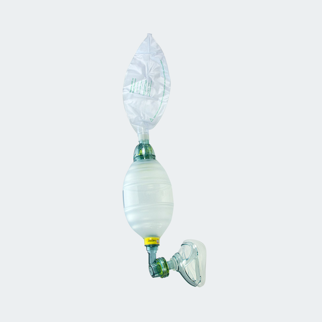 Laerdal LSR Reusable Resuscitator Standard w/Adult Mask 4-5+ Part #: 87005233
