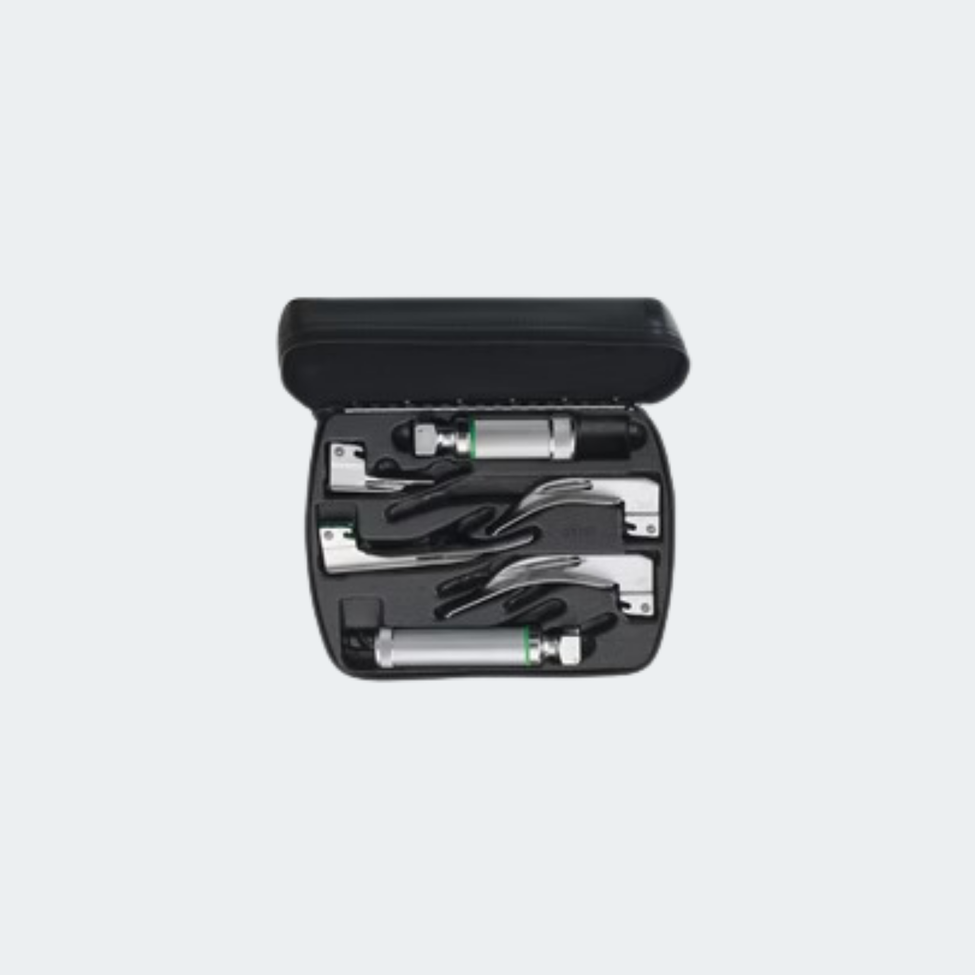 Laryngoscope Blade Set Welch Allyn® Macintosh Type Size 1, 2, 3, 4 Newborn / Infant / Child / Adult