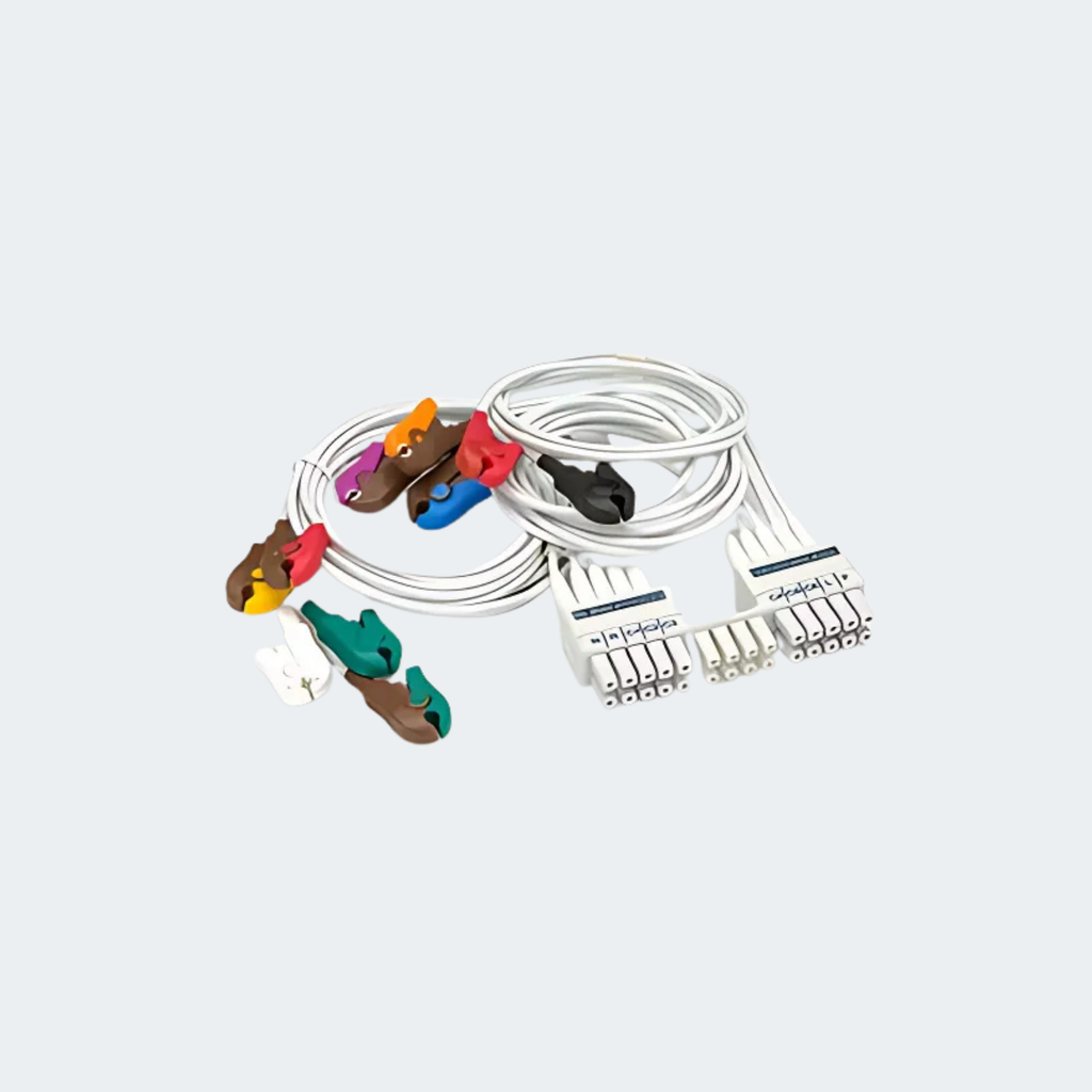 Leadwire Set, Short, 10 Wire, with AHA Clip 
