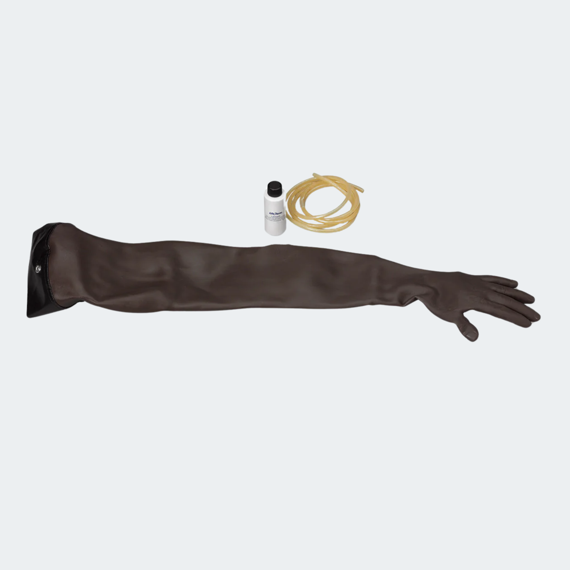 Life/form® Adult Venipuncture and Injection Training Arm Skin and Vein Kit, Dark [SKU: LF00987]