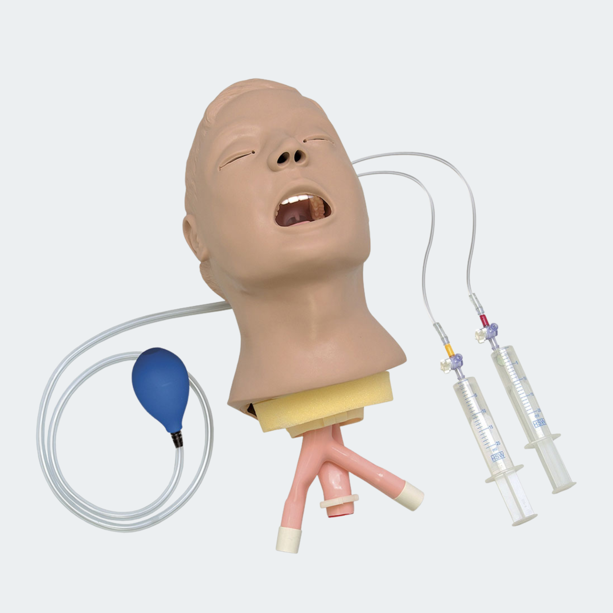Life/form Advanced Airway Larry Adult Airway Management Trainer Head Part #: LF03684U