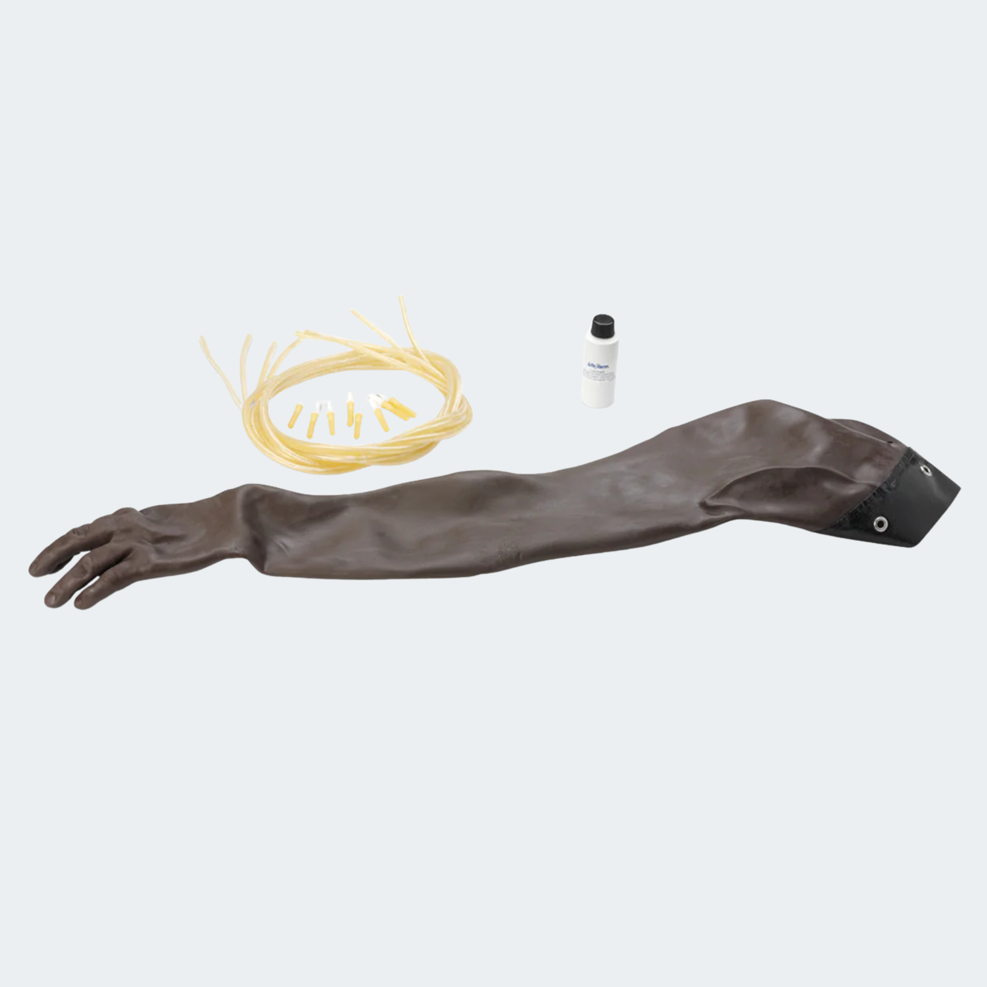 Life/form® Advanced Venipuncture and Injection Arm: Skin and Vein Replacement Kit - Dark [SKU: LF01123]