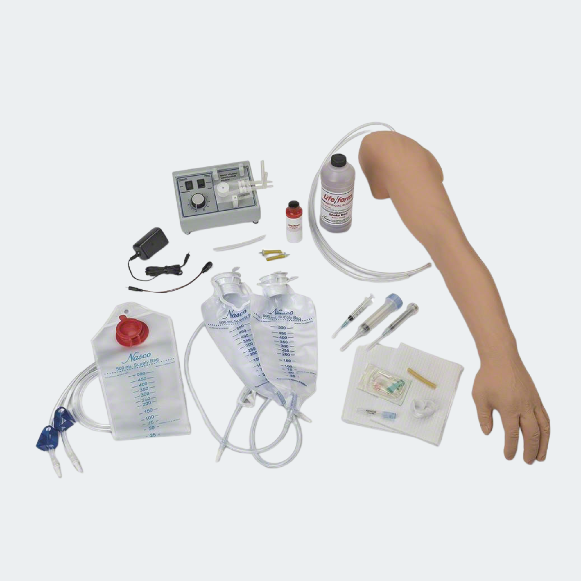 Life/form Advanced Venipuncture and Injection Arm with IV Arm Circulation Pump