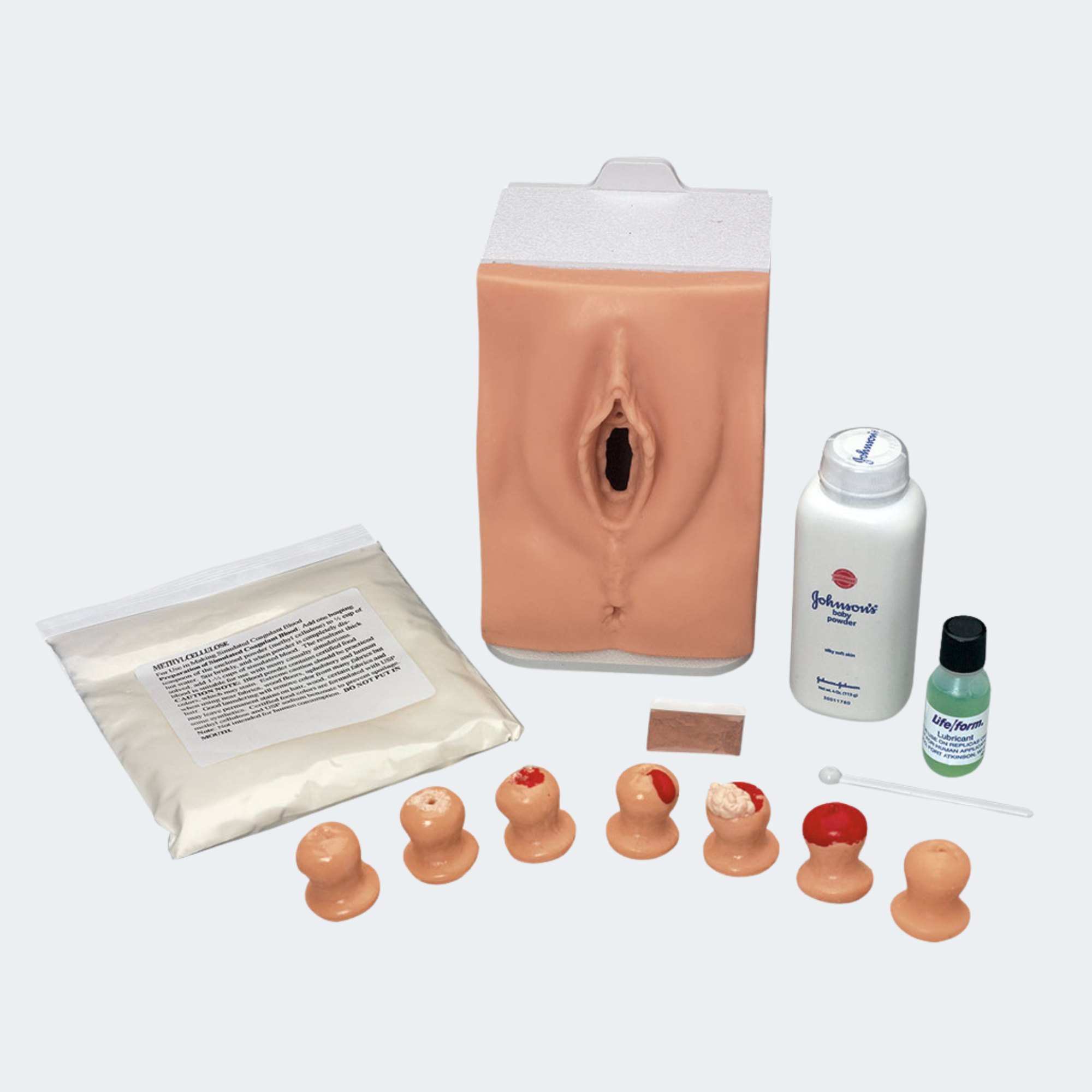 Life/form Cervical Exam & Pap Smear Test Trainer - Light Skin Tone Part #: LF0123