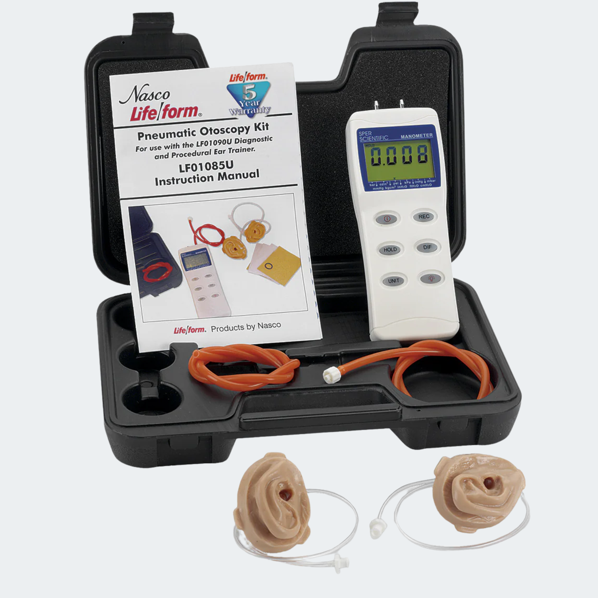 Life/form Pneumatic Otoscopy Kit Part #: LF01085UD