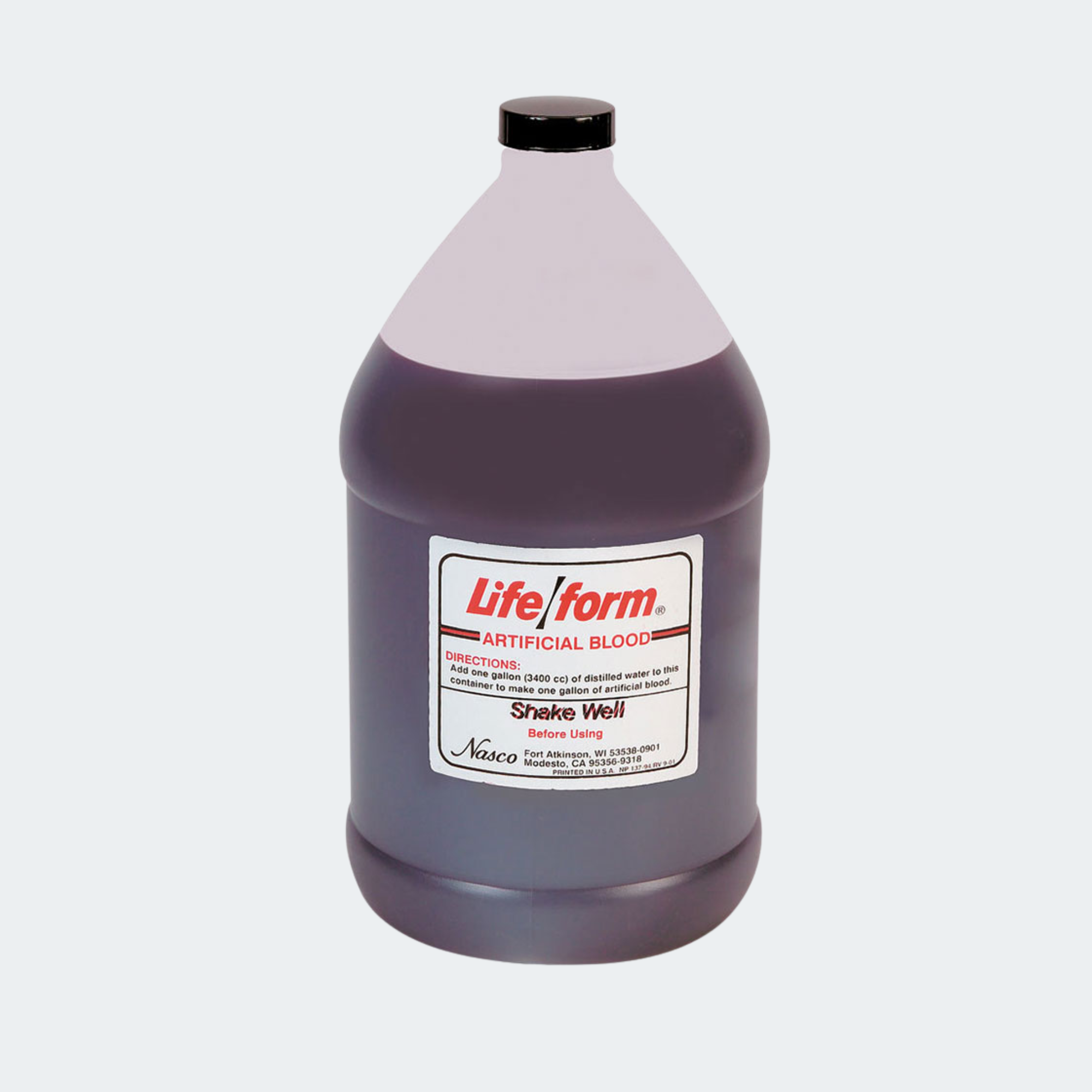 Life/form Simulated Venous Blood Part #: LF00846U
