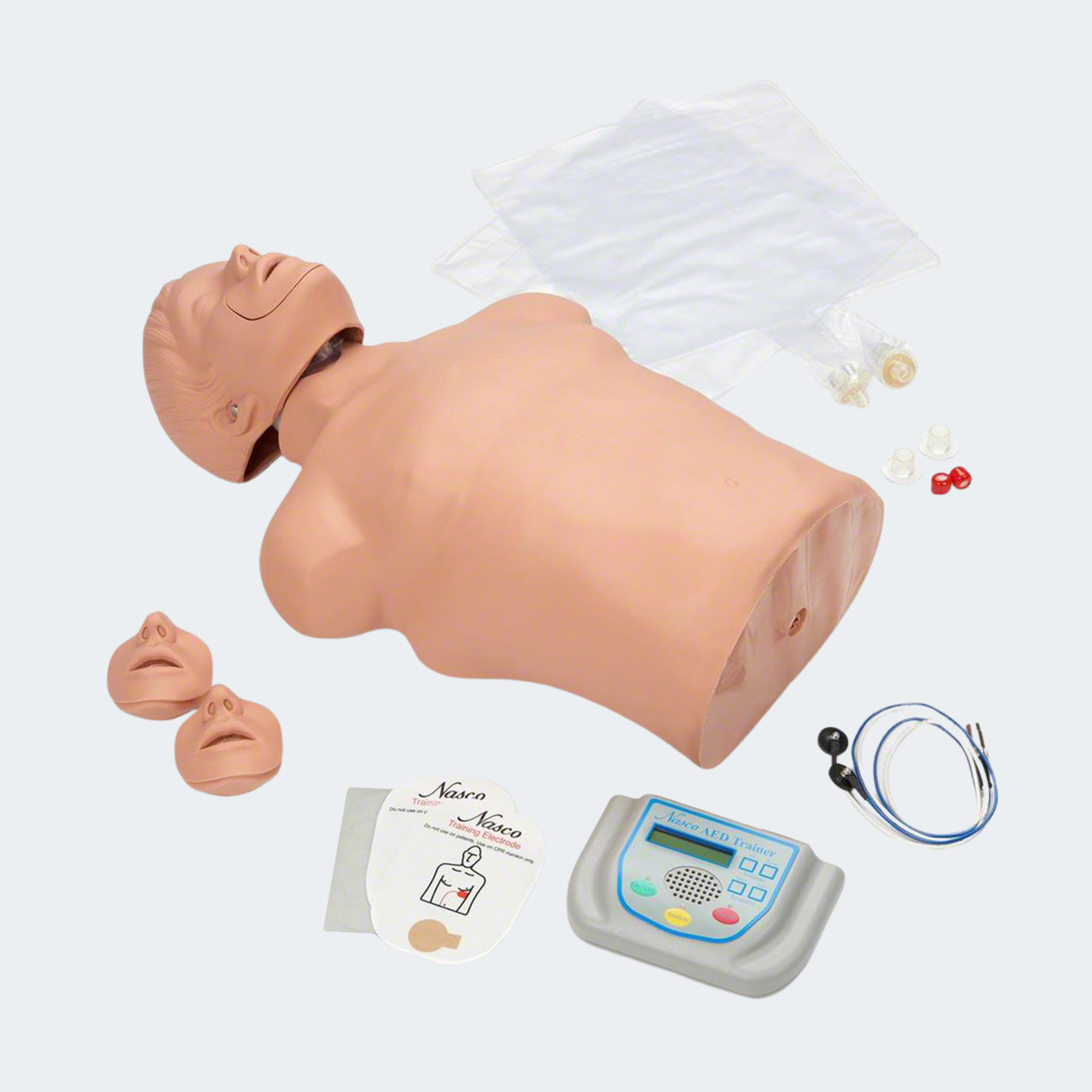 Life/form Universal AED Trainer with brad cpr manikin Part #: LF03741U