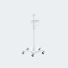 Mobile Stand for 690/692 Thermometer w/ Spare Probe and Well Holder