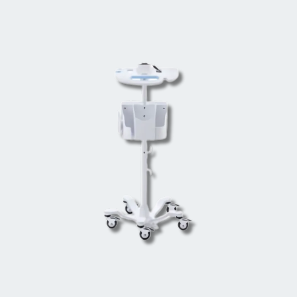 Mobile Stand w/ Accessory Cable Management Storage Bins for Connex Vital Signs Monitor