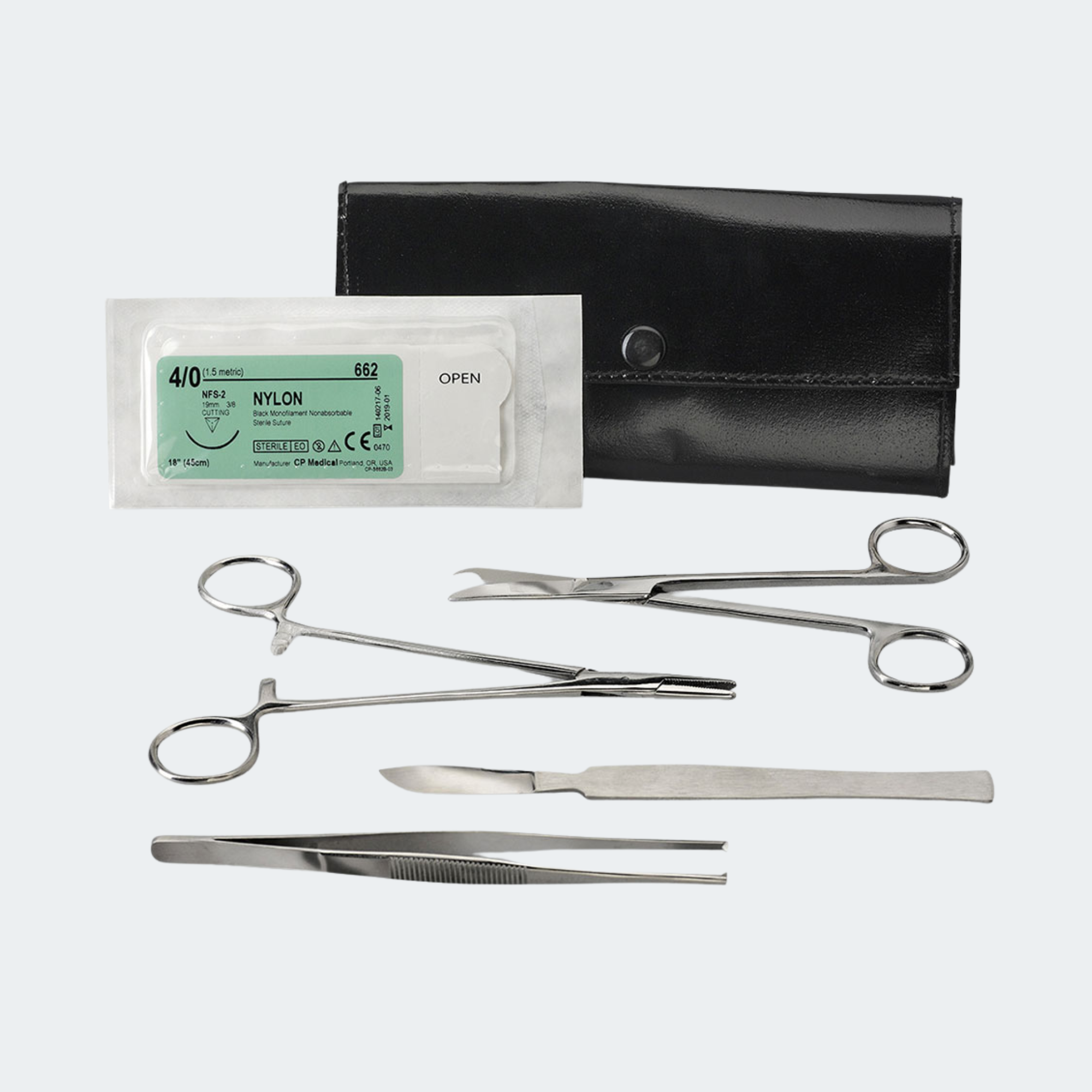Nasco Suture Tool Kit with Case Part #: LF01011U