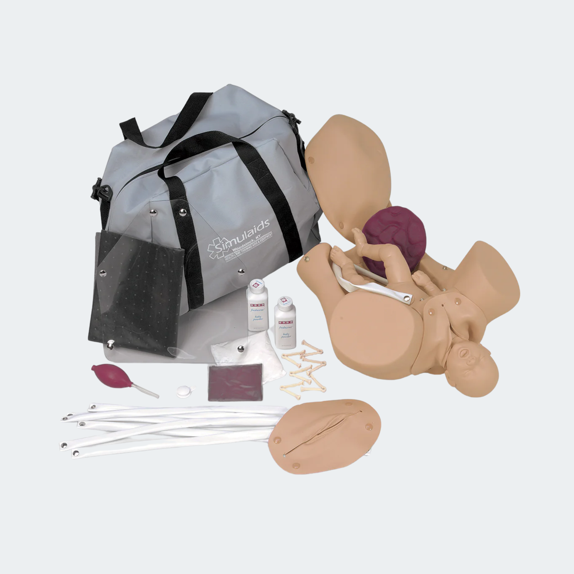 OB Manikin With Overlays White [SKU: 110-180]