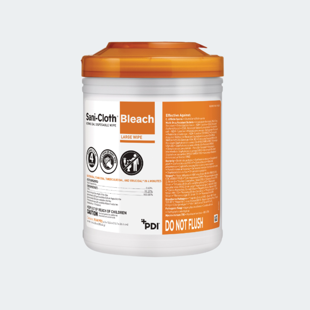PDI Sani-Cloth Bleach Germicidal Wipe LARGE