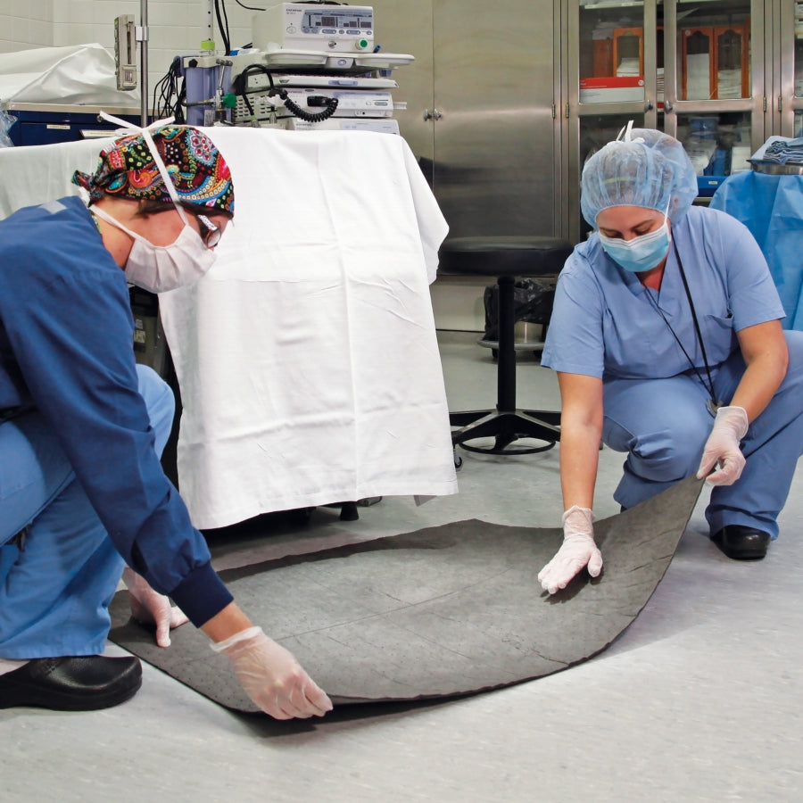 PIG® Surgical Absorbent Mat Roll with Adhesive Backing