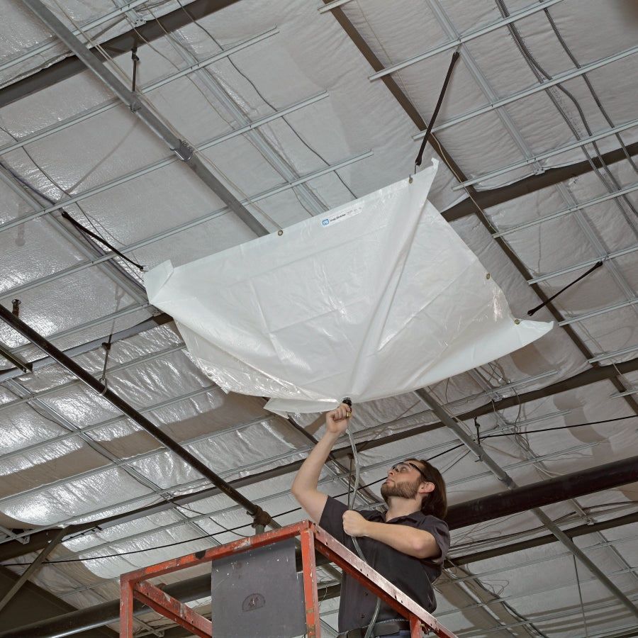 PIG® Roof Leak Diverter Tarp Bucket Kit