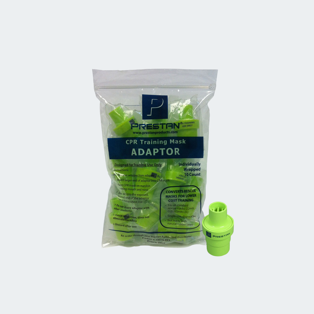 PRESTAN CPR Training Mask Adaptors 50-Pack Part #: 10076-PPA-50
