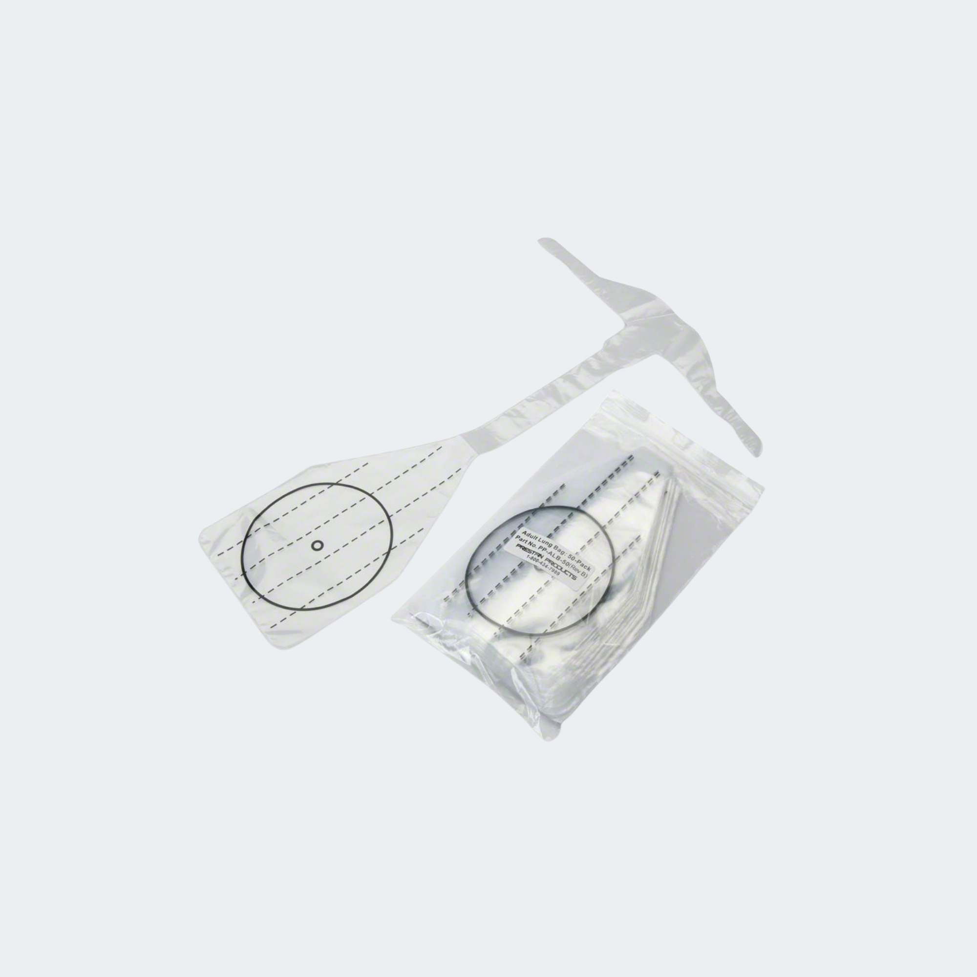 PRESTAN Manikin Lung Bags, Adult - 50/Pack