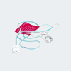 Philips Defibrillator-Manikin Connector Cable Part #: 151-945006
