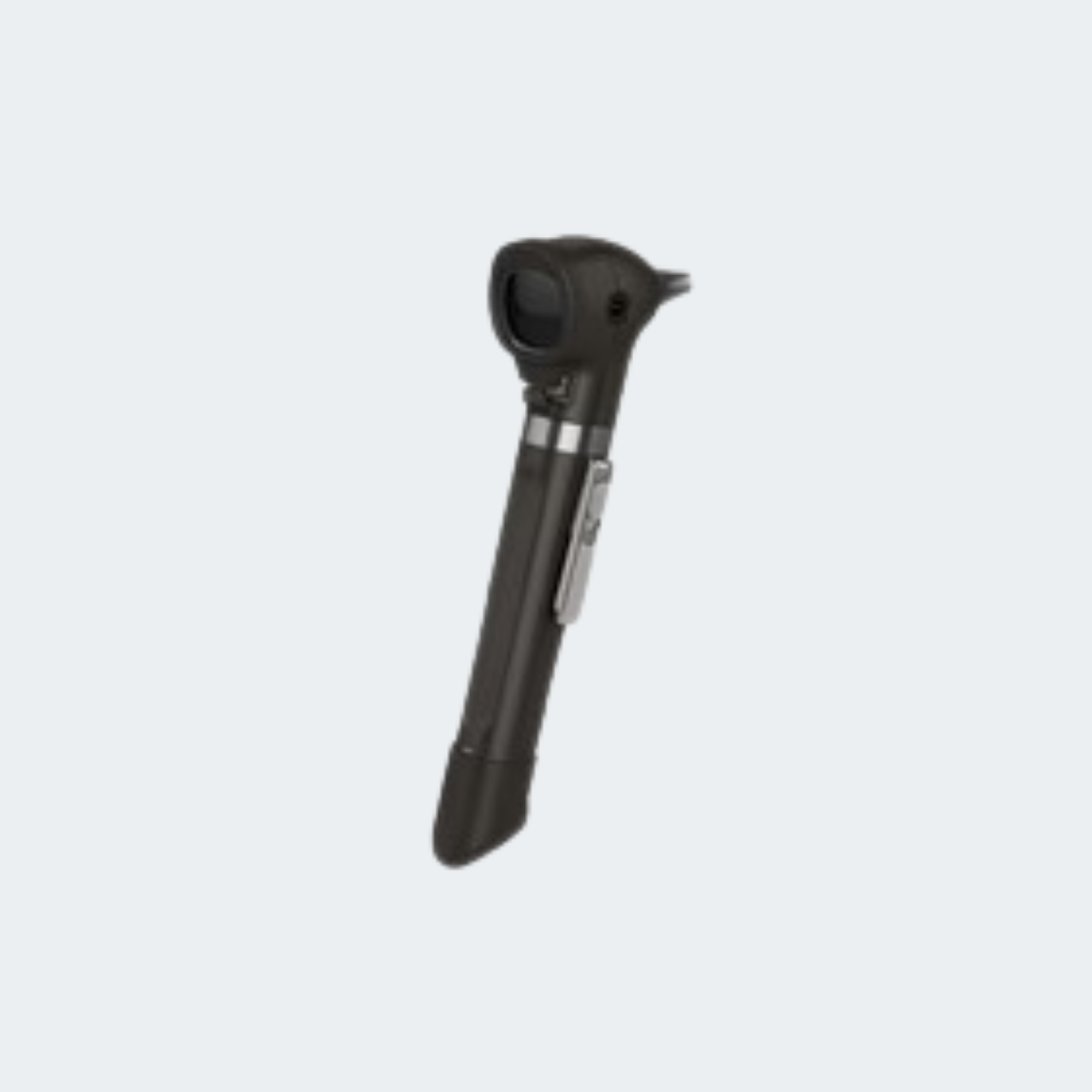 Pocket Otoscope with Soft Case, LED Fiber Optic, 3.5V, Black