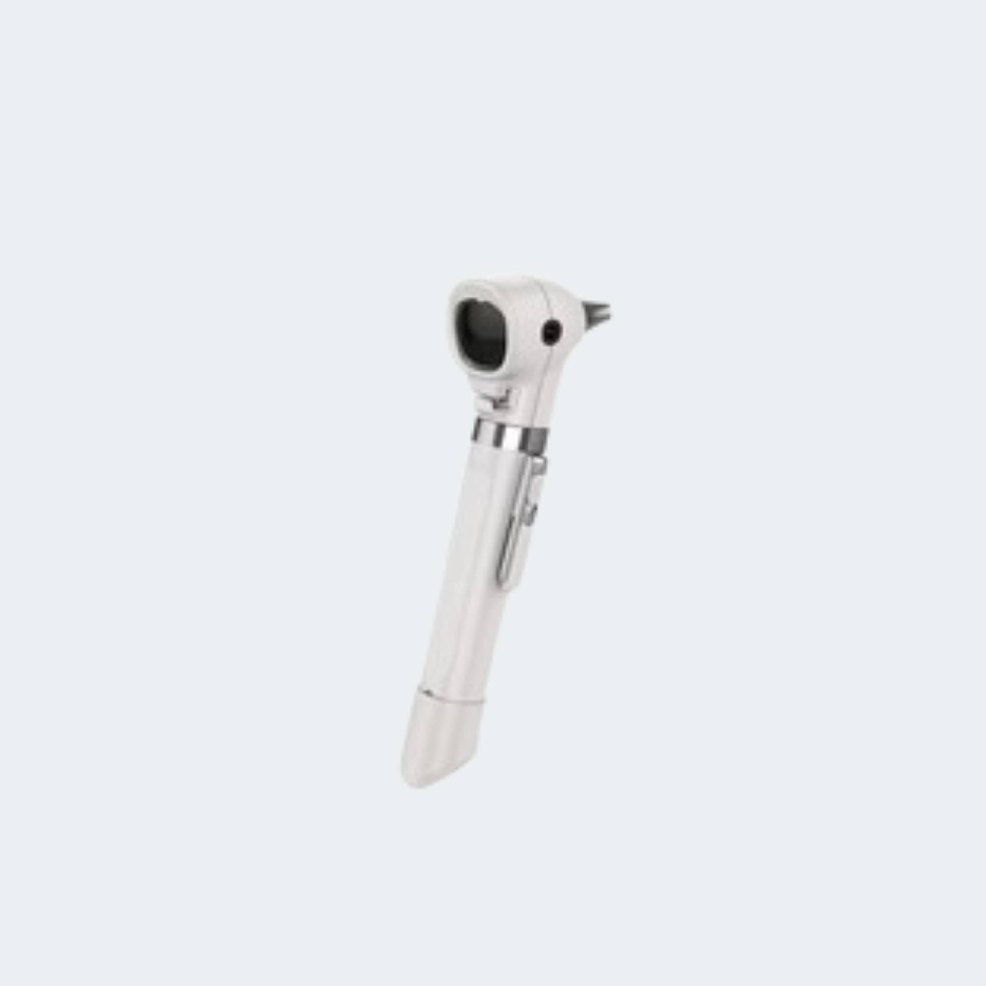 Pocket Otoscope with Soft Case, LED Fiber Optic, 3.5V, White 