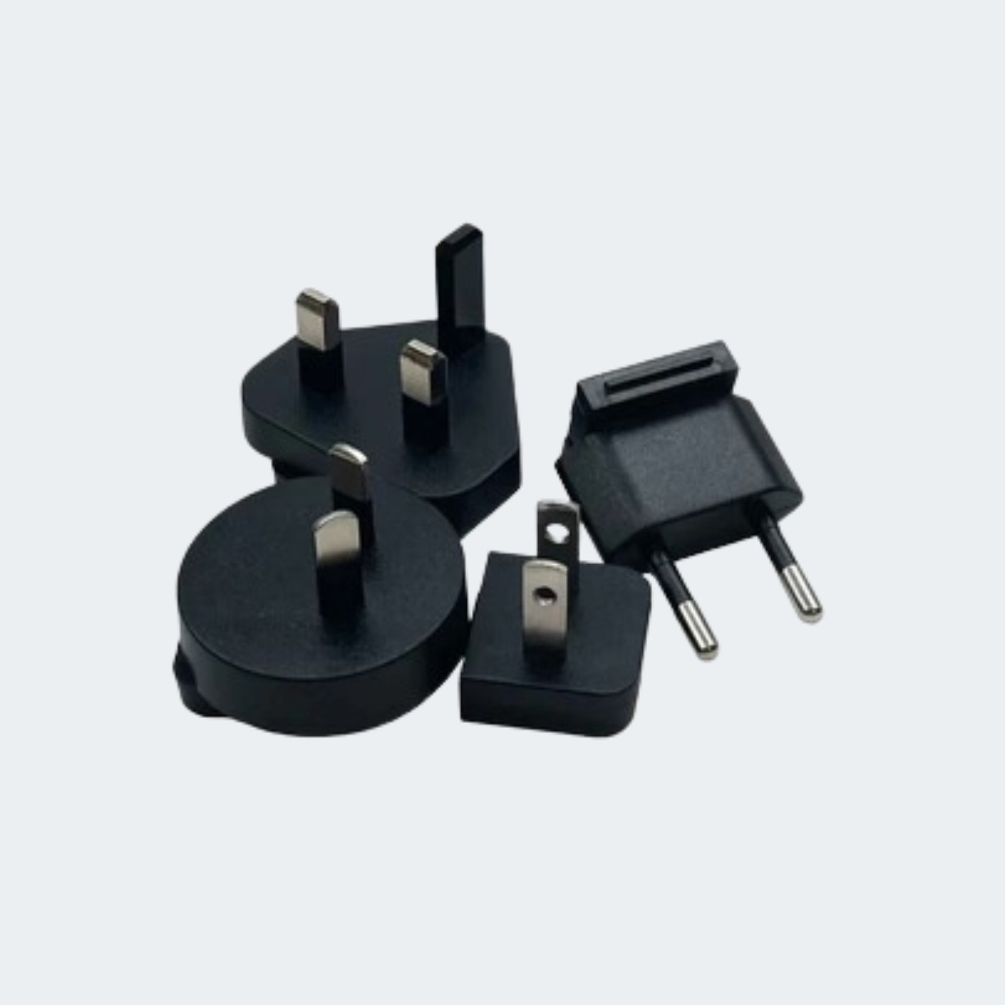 Power Plug Set, IEC Plug Type-B, -C, -G and -I 