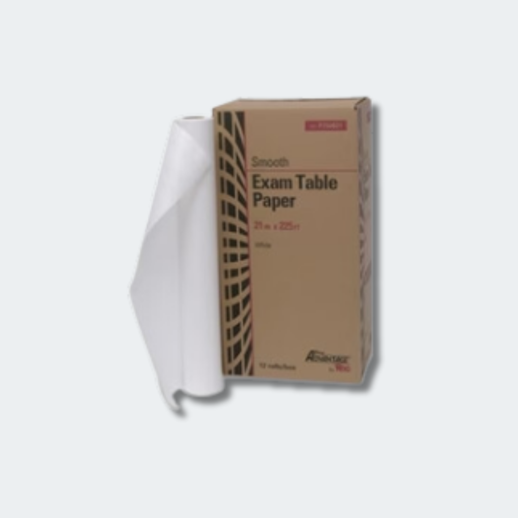 Pro Advantage Exam Table Paper, 21", White, Smooth & Crepe