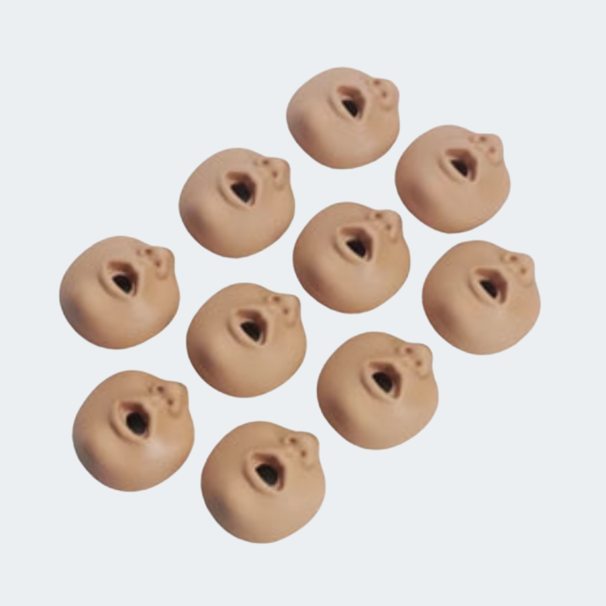 SKU: 100-2082 Kyle Facepieces, Light, Pkg. of 10 [SKU: 100-2082]