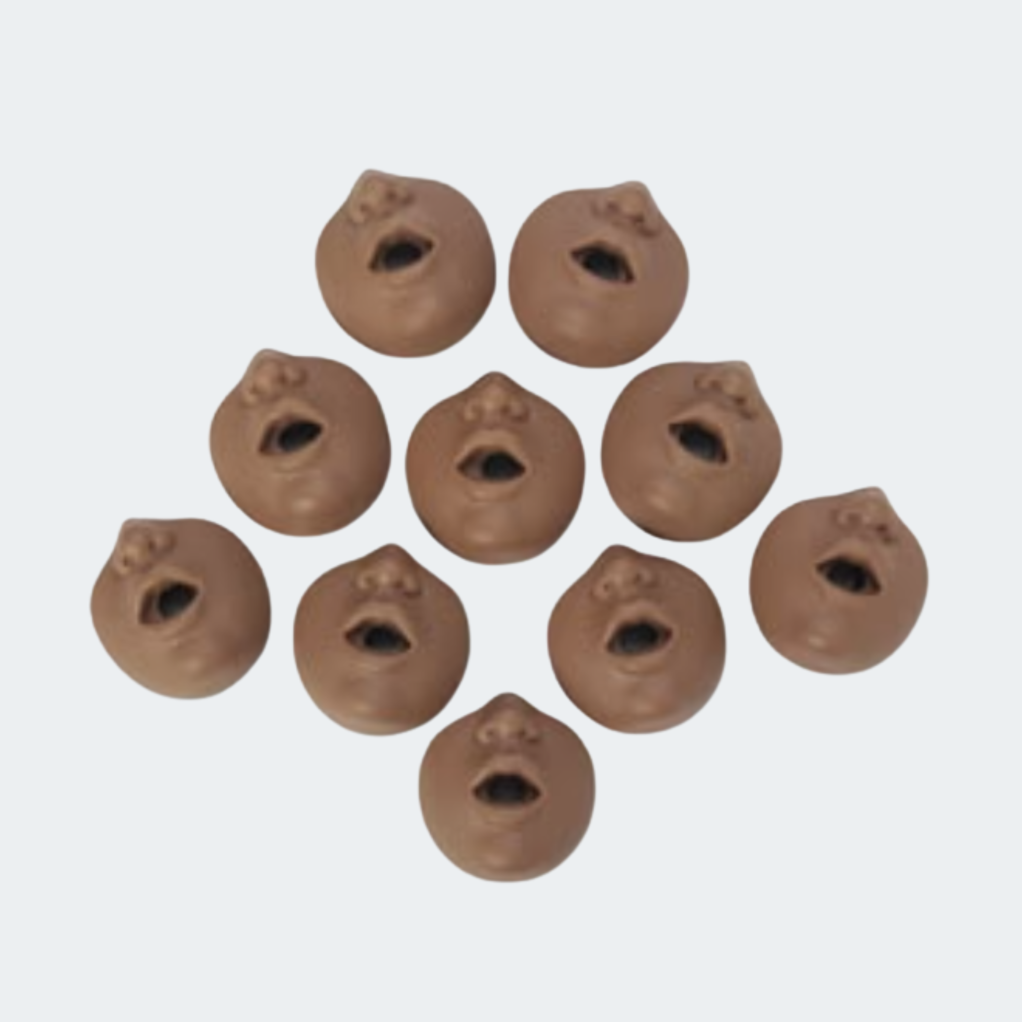 SKU: 100-2083 Kyle Channel Mouth/Nosepiece Black (10 Pk.) Vendor