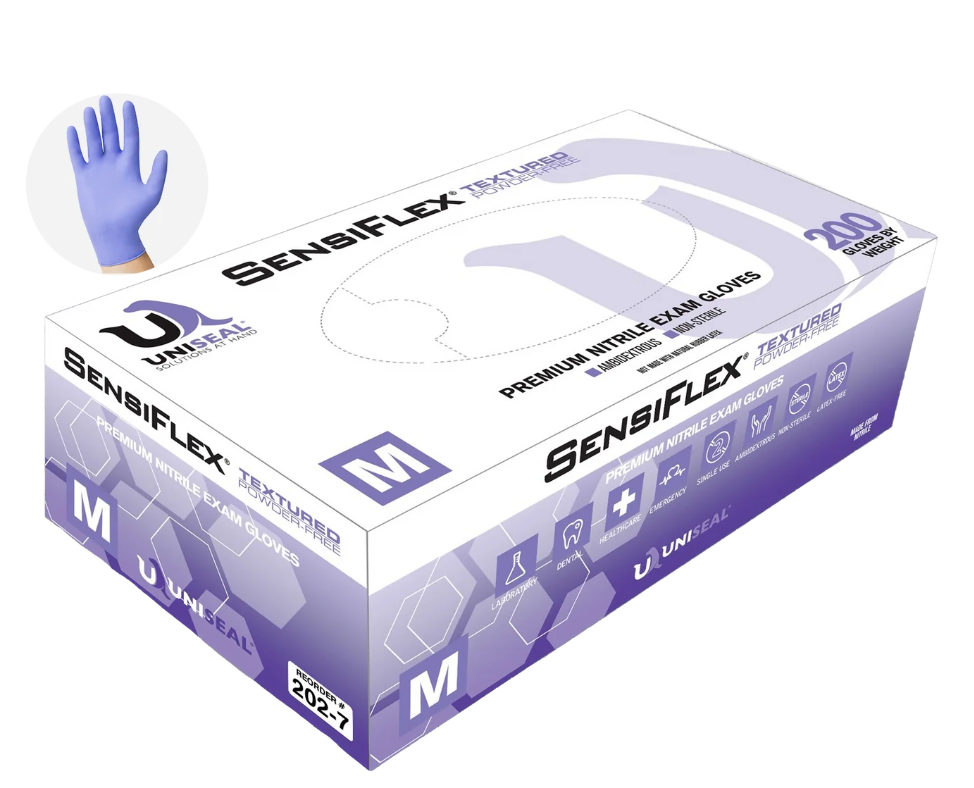 SENSIFLEX NITRILE EXAM GLOVES PF (2000EA/CA)