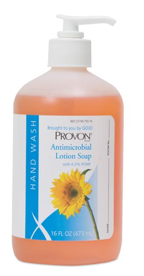 PROVON Antimicrobial Lotion Soap 16oz Pump Bottle (12/CA)