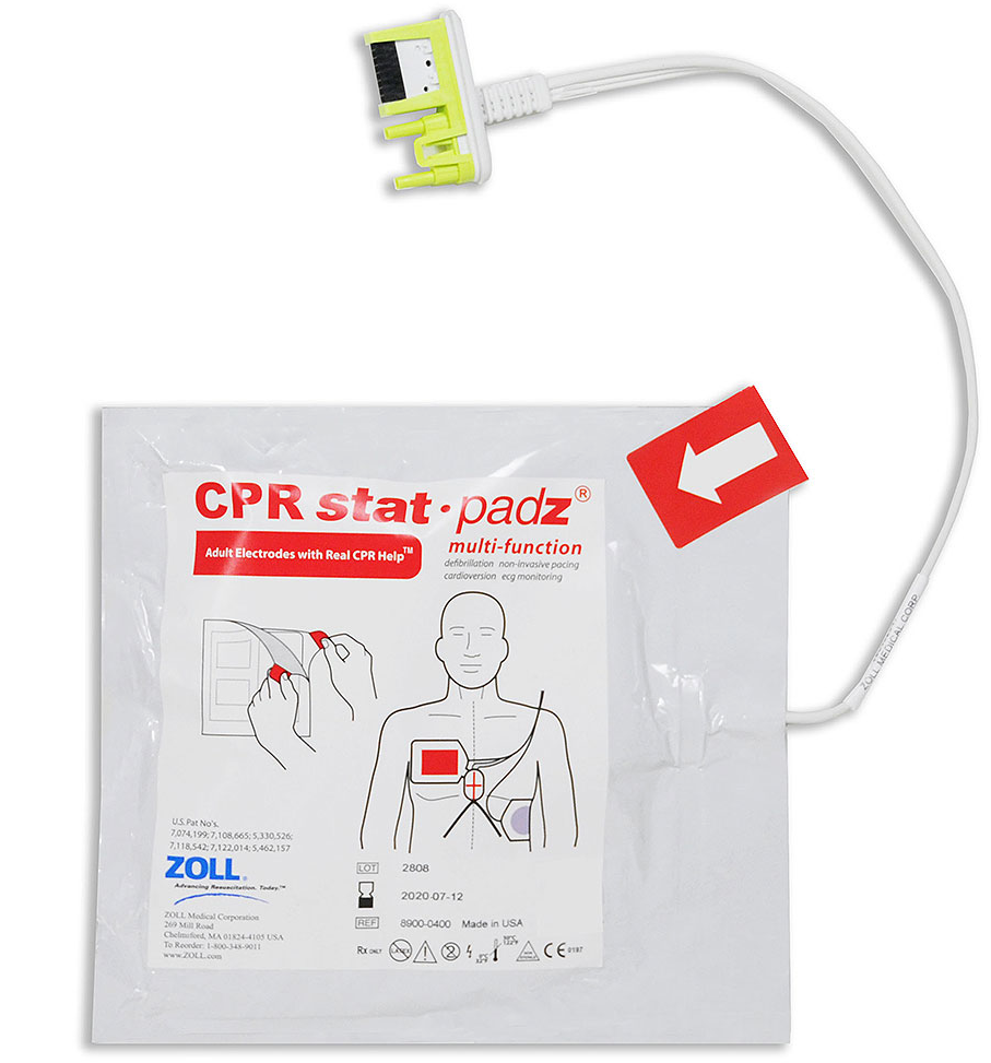 ZOLL CPR Stat Padz, HVP Multi-Function 8900-0402