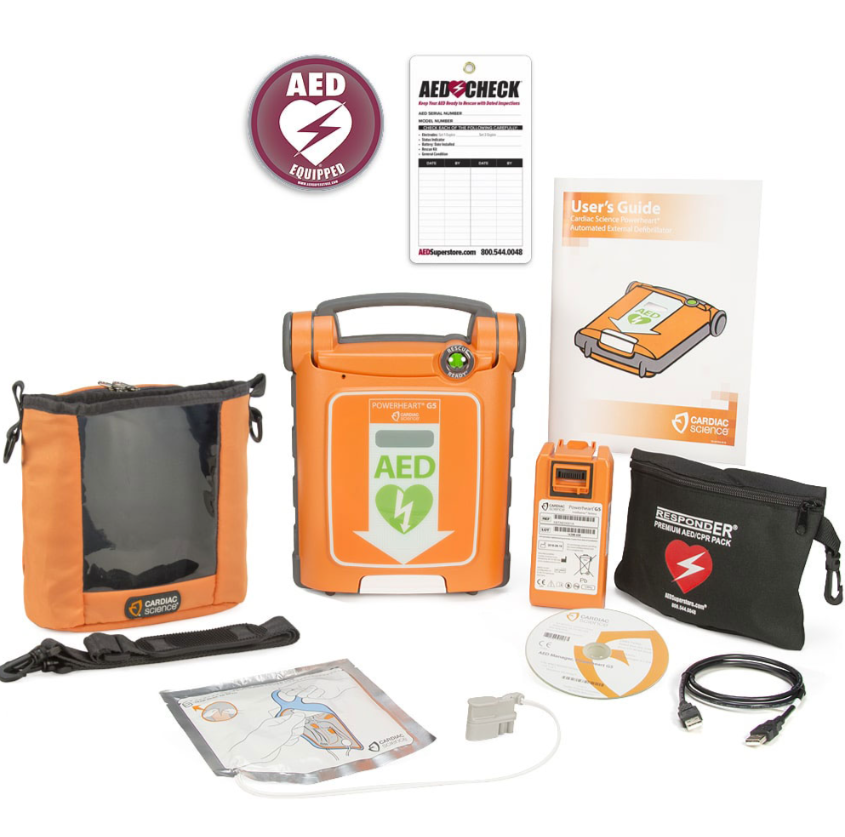 Cardiac Science Power heart G5 AED (Fully-automatic)